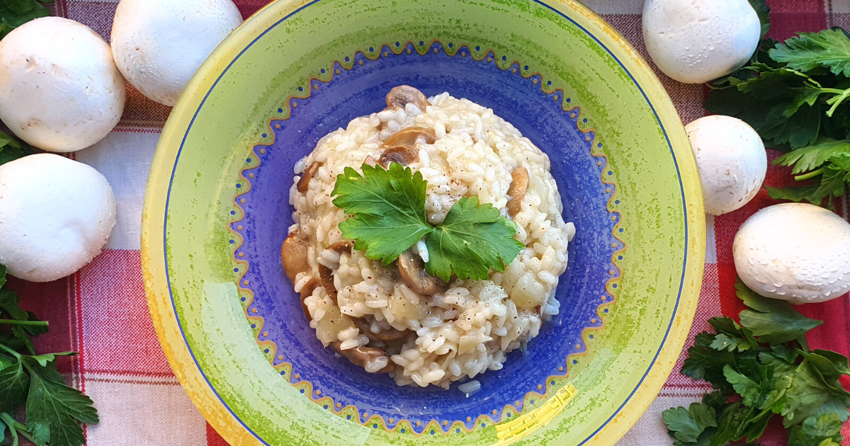 Creamy and Delicious Mushroom Risotto Greek Appetite